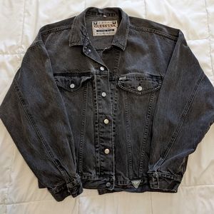 Vintage Black Jean Jacket